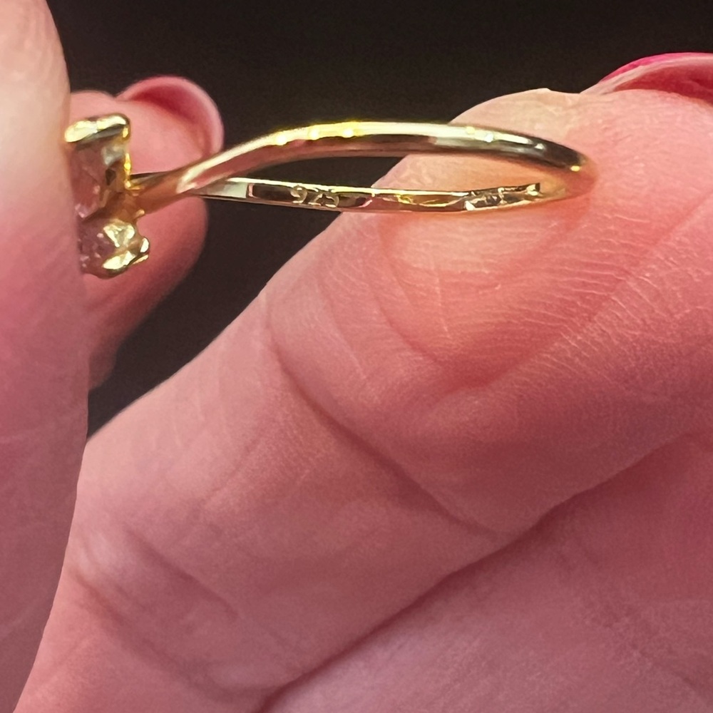 Pretty ring sterling silver - Picture 3 of 4